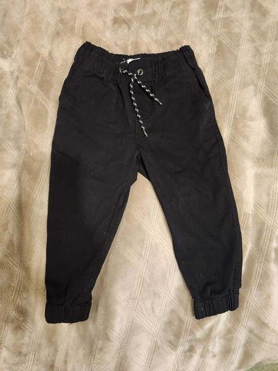 Odin & Ivy Other - Kids Black Elastic-Waist Jogger Pants
